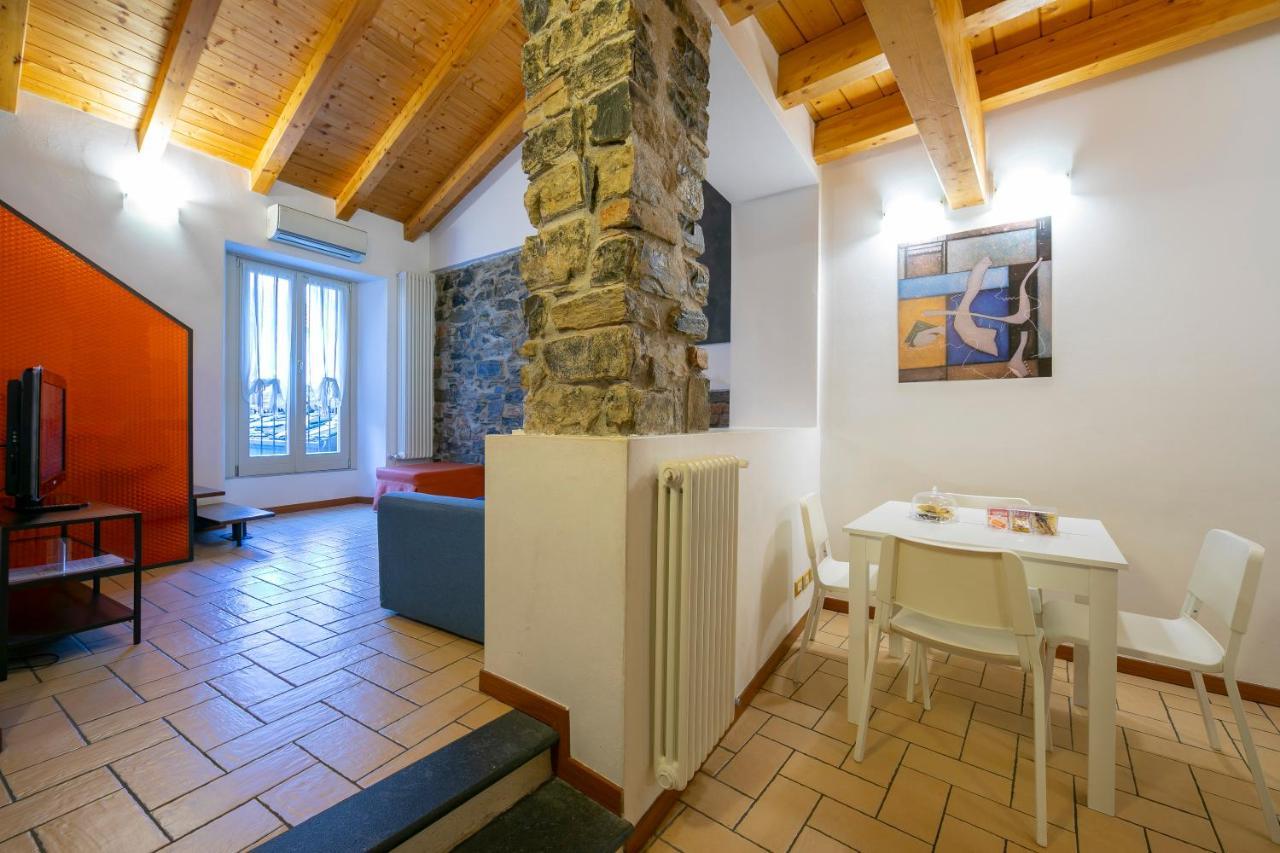 Le Stanze Del Lago Apartments Como Luaran gambar